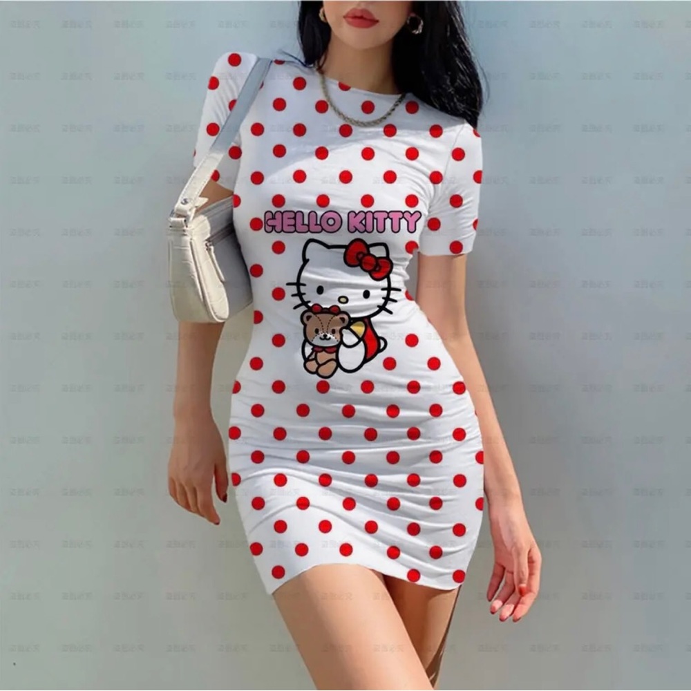 Hello Kitty Bodycon Dress